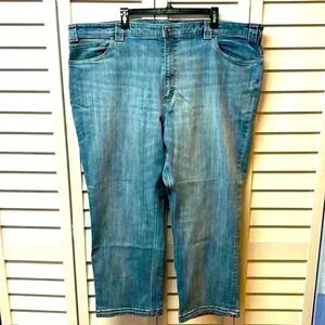 Duluth Trading Ballroom Double Flex Relaxed Fit Carpenter Jeans Size 46x30